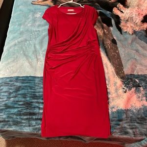 beautiful long red dress❤️